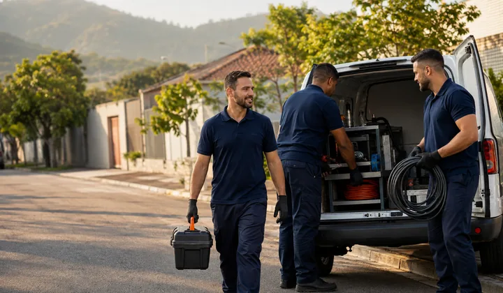 Situação de atendimento em rede compartilhada e condomínios